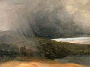 Pierre-Henri de Valenciennes Storm by a Lake oil on canvas